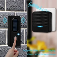 forecum waterproof wireless doorbell 300m remote call euukus plug smart door bell chime 90 260v