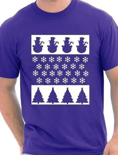 Мужская футболка унисекс со снеговиком рождественский подарок большие размеры и