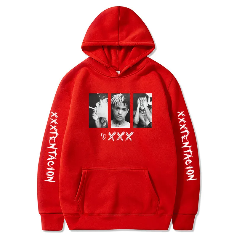 Толстовка XXXTentacion для мужчин и женщин Повседневный пуловер уличная одежда