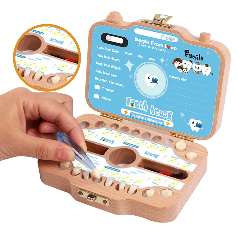 Новинка 2019 Детские коробки для зубов органайзер хранилище лучший подарок на