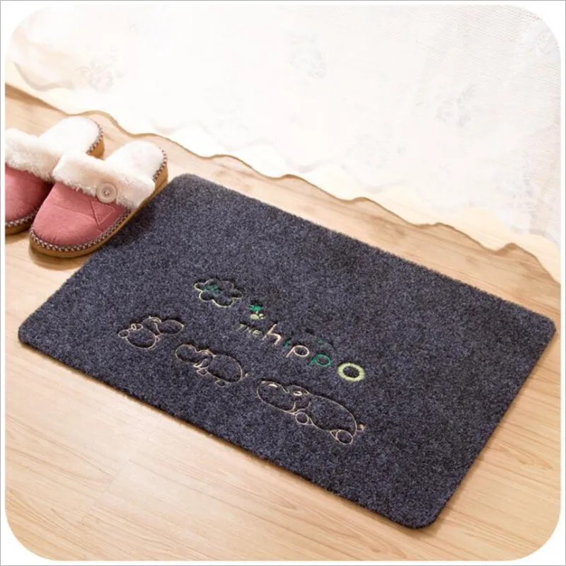 Occident Style Polypropylene bedroom floor Carpet embroidered with Flower pattern Non-Slip living room Bathroom Kitchen Door mat | Дом и сад