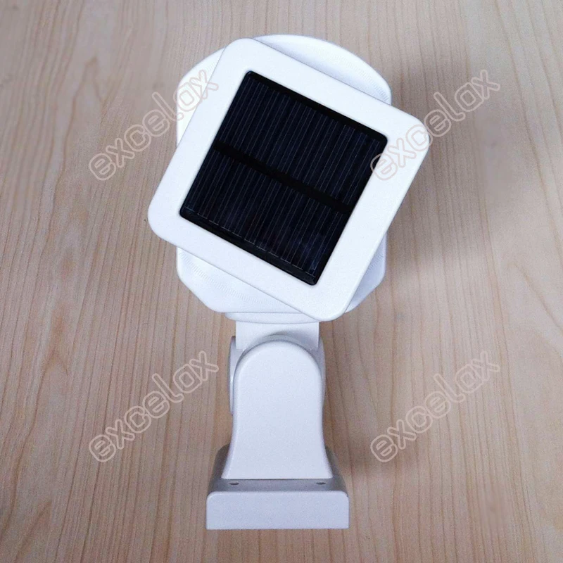 Солнечная энергия Двойной сенсор открытый беспроводной детектор движения PIR Pet