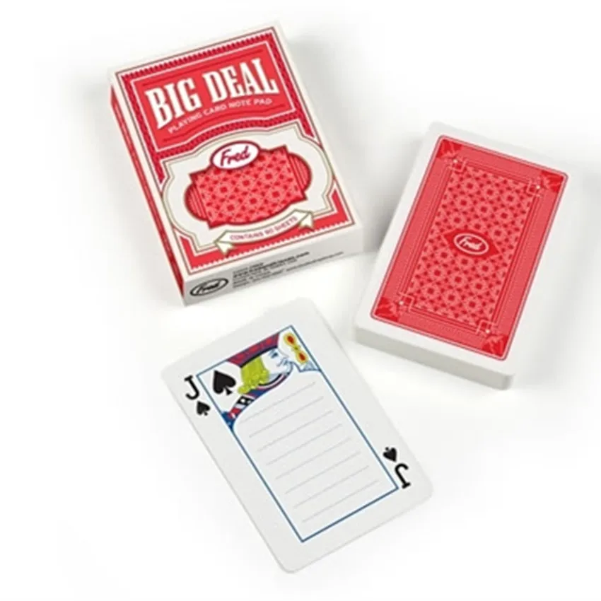 Бесплатная доставка 3 компл. Корея игральных карт блокнот Блокнот 90 Простыни