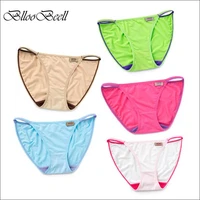 blloobeell 5pcs sexy womens underwear panties modal briefs for women solid low rise g string seamless lingerie lady girl thong