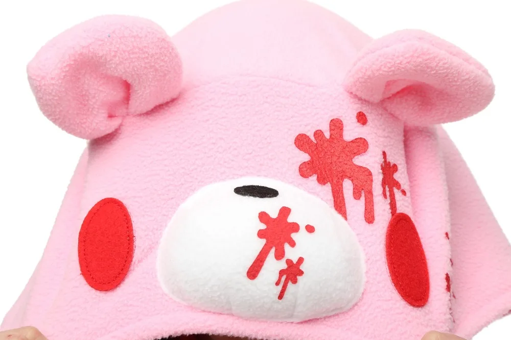 

Adults Cosplay Costume Polar Fleece Kigurumi Gloomy Bear Cartoon Onesies Pajama Halloween Carnival Masquerade Party Jumpsuit