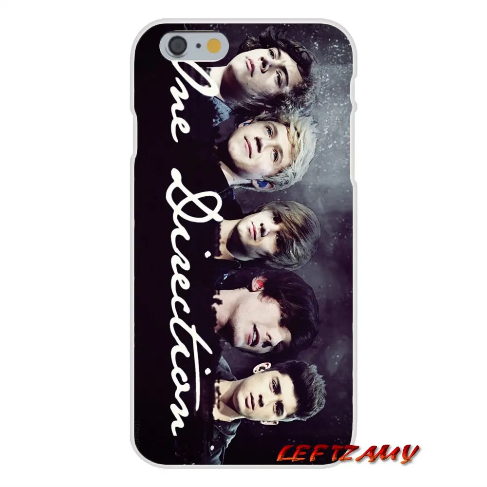 images 11 One Direction 1D аксессуары чехлы для телефонов для iPhone X XR XS MAX 4 4S 5 5S 5C SE 6 6S 7 8 Plus ipod touch 5 6 - Цвет: images 11