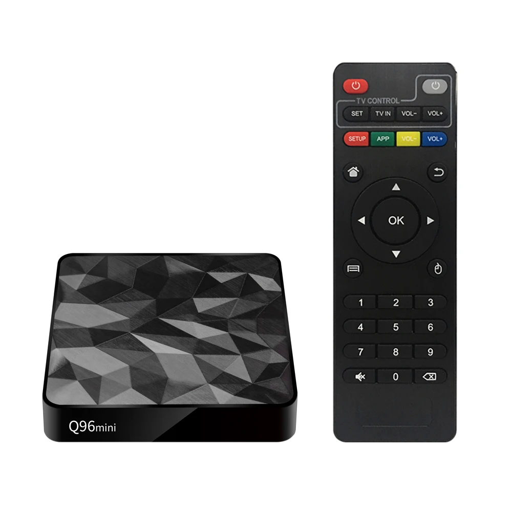 Q96mini Smart TV Box Android 7 1 Amlogic S905W 1GB8GB 2G16G 4K телеприставки четырехъядерный DLNA WiFi LAN