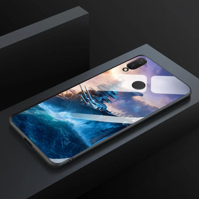 Мягкий край задняя крышка чехол для Huawei Honor 8X6 5 &quotзакаленное стекло бампер 8X8 X