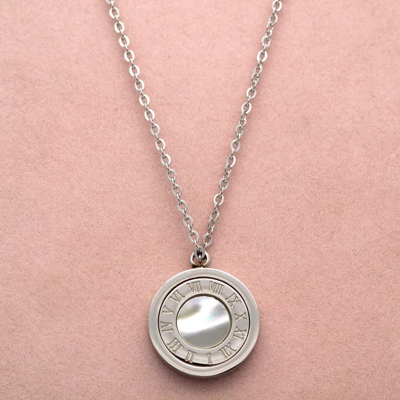 Распродажа модные ювелирные изделия европейская простая круглая белая моллюска