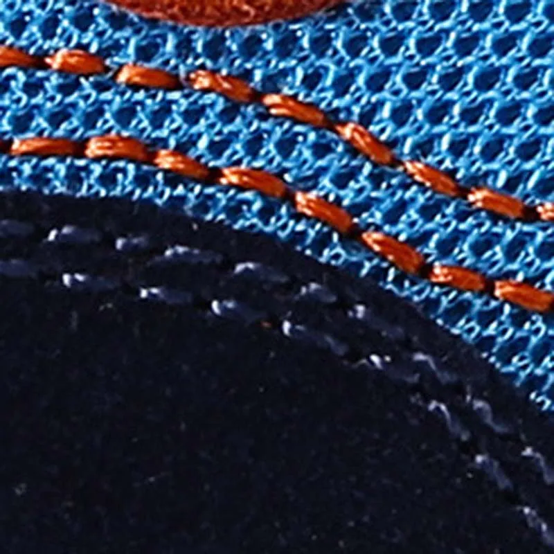 Новые мягкие детские туфли-ботинки синего цвета с резиновой подошвой для малышей первых шагов летней и весенней коллекции на открытом воздухе для мальчиков и девочек.