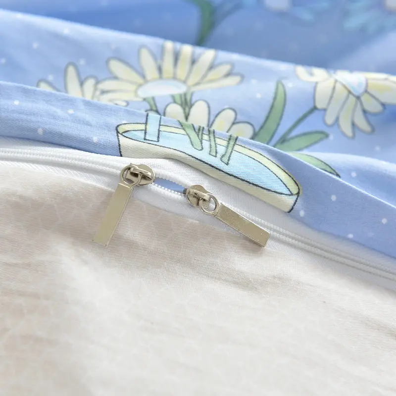 2018 Queen Whole cotton King size Bedding Set Soft Bedclothes Luxury Duvet/Quilt Cover Bed Linen sheet set 4 Pieces Sets | Дом и сад