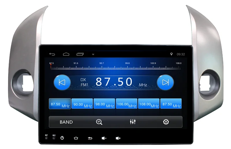 10 1 &quot2 + 32G Android 7 0 автомобильное радио GPS для Toyota RAV4 RAV 4 2008 2012 Авторадио центральный
