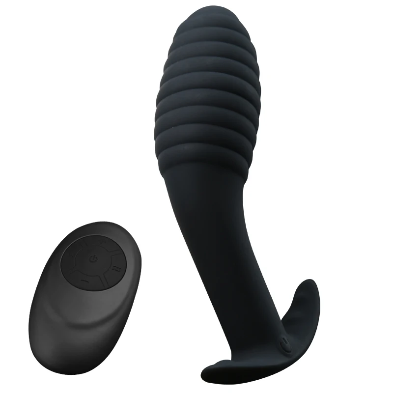 1 шт. Электрический силиконовый Анальная пробка вагинальный вибратор массажный