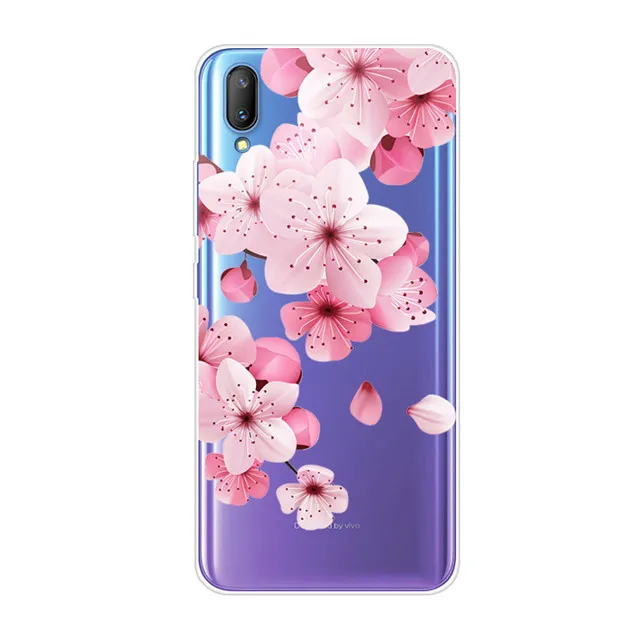 F VIVOV11 Para Для VIVO V11 чехол V11Pro силиконовый мягкий TPU телефон крышка для VIVO V11/V11 Pro Чехол V 11 модный тонкий 6,41'' - Цвет: 47