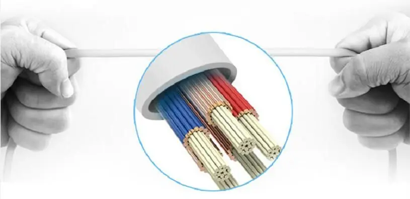 50 шт. алюминиевый тканевый micro usb 8-контактный кабель для синхронизации данных и зарядки для Iphone 8 Sumsung typeC v8 длиной 1 м 2 м 3 м