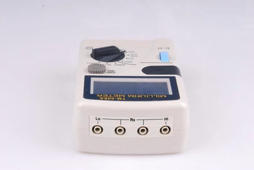 Новый Высокочувствительный прибор для измерения сопротивления 3 1/2 ЖК дисплей