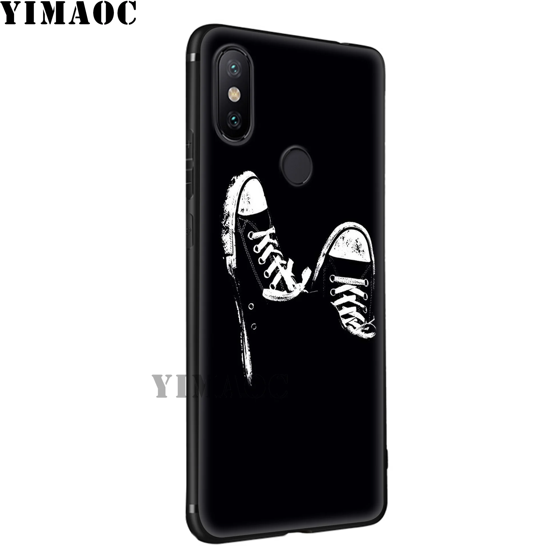 YIMAOC Black Cat Eyes Soft Silicone Case for Xiaomi Redmi 7A Note 7 6 6A 5 4 4X 4A 5A S2 Plus K20 Pro Lite |