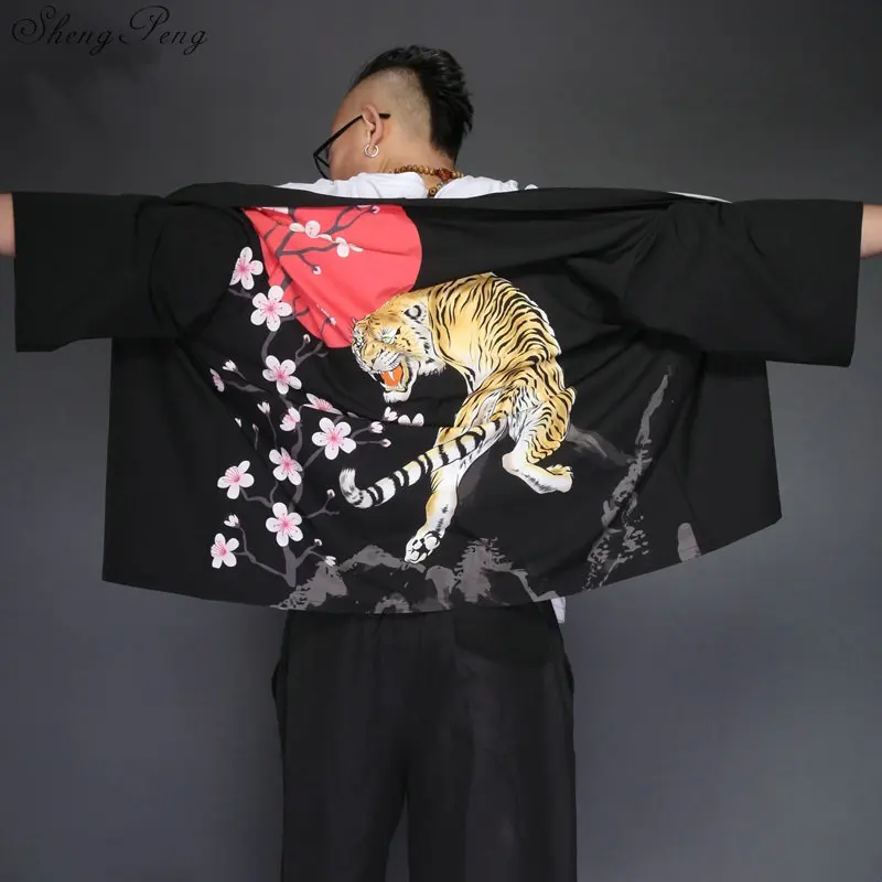 Мужская Традиционная японская одежда yukata традиционные японские кимоно