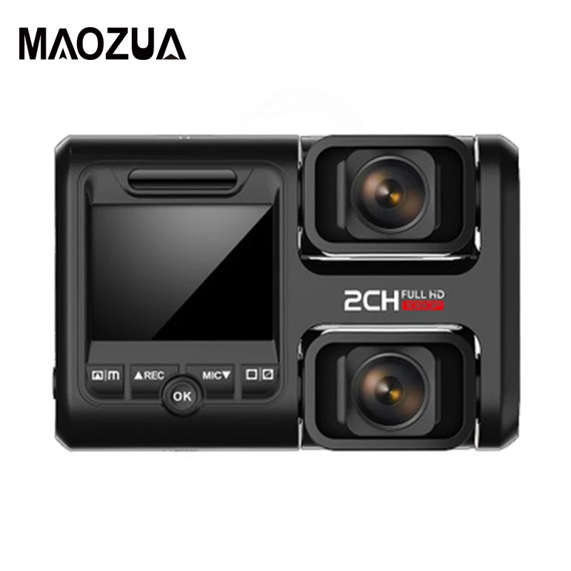 HD 1080P Автомобильный DVR видеорегистратор с задней камерой GPS регистратор g-сенсор