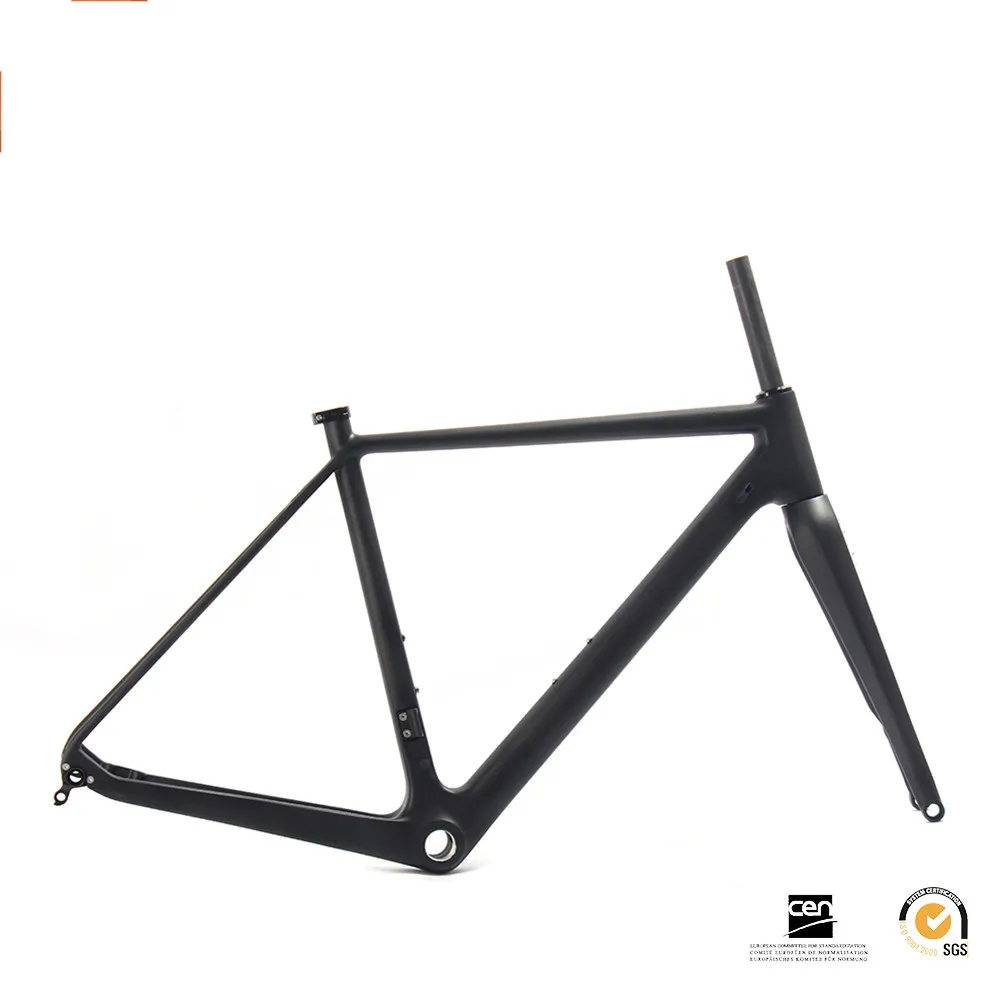 SOBATO выносливость углерода XC гравий Frameset 700C * 40C шины через ось углеродный