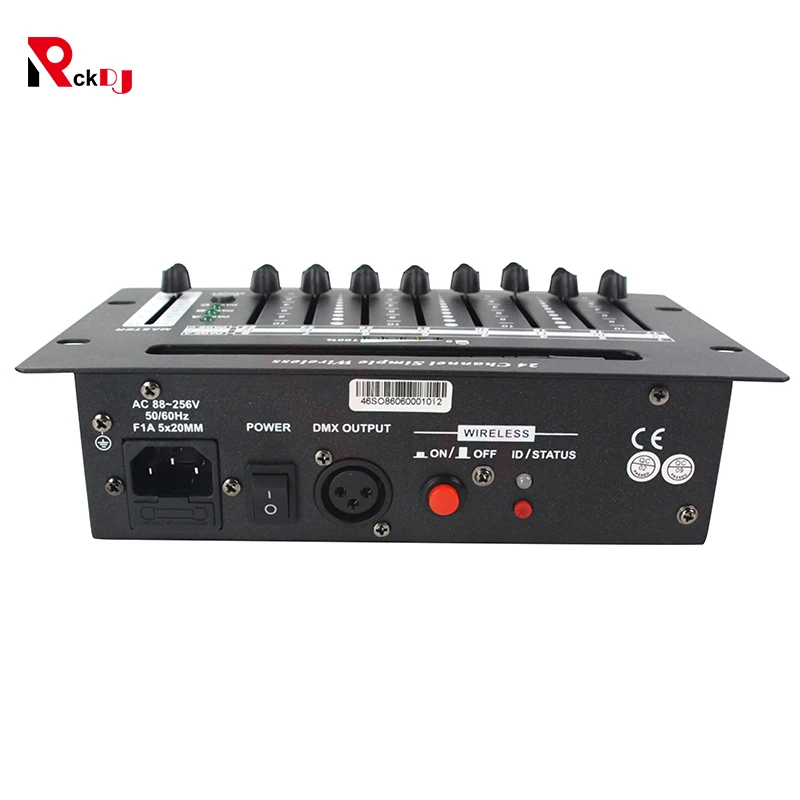 24-канальный Аккумулятор беспроводной контроллер DMX512 система управления для