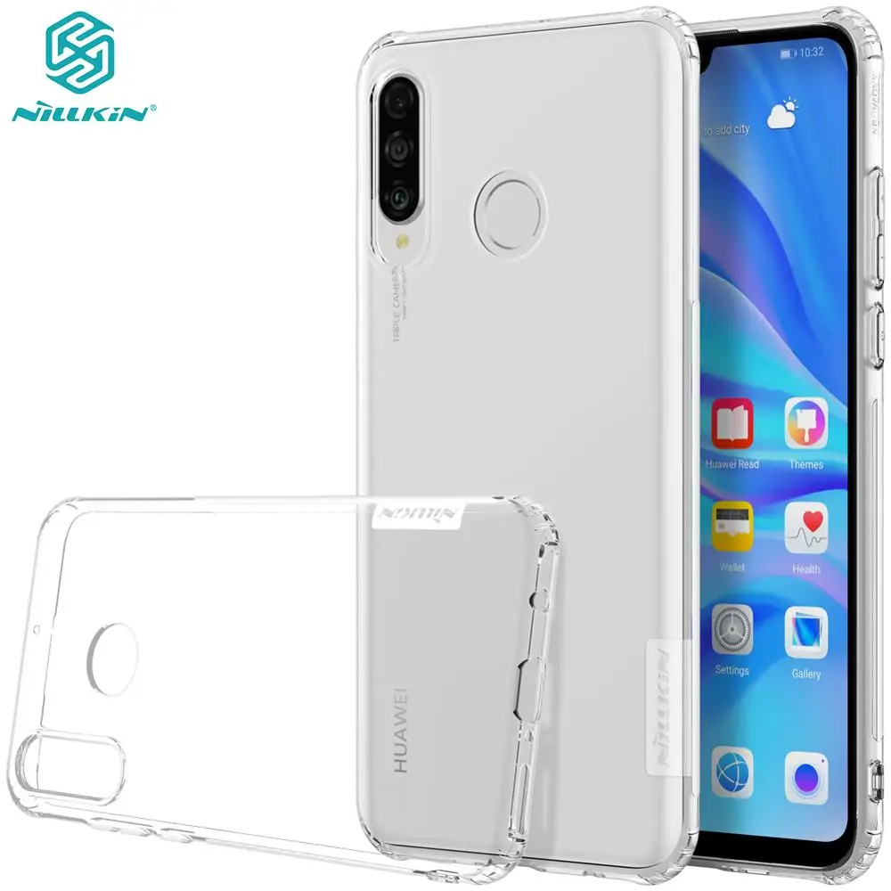 Для huawei P30 Lite чехол TPU NILLKIN природа прозрачный мягкий для Lite|Бамперы| |