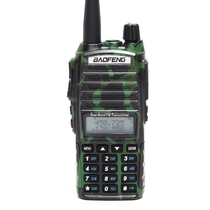2 шт. Baofeng UV-82 Plus vhf/uhf 8 Вт портативная рация CB трансивер любительский 2 способ радио обновление UV 82+ акустическая гарнитура