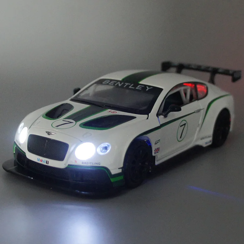Лидер продаж жизни 1:32 Bentley continental GT3 модели из сплава моделей автомобилей детские