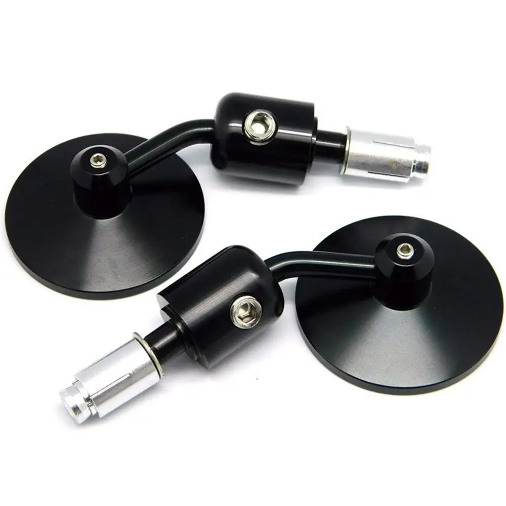 Круглый 7/8 &quotРучка Бар Конец мотоцикла боковые зеркала для Yamaha Sport FZ8 FZ 07 09 Honda Kawasaki