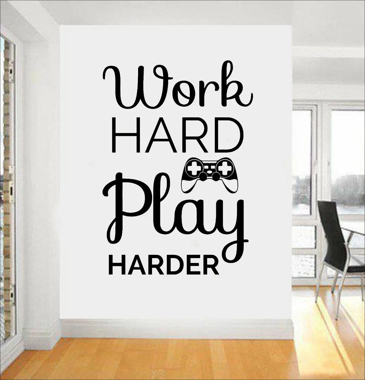 Decoration Wall Mural Vinyl Art Gaming Quote Video Game Play Room Stickers for Living RoomLX252 | Дом и сад