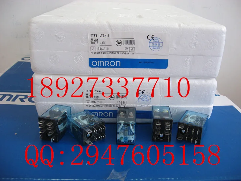 

[ZOB] New imported - - relay LY2N-J DC12V --10PCS/LOT