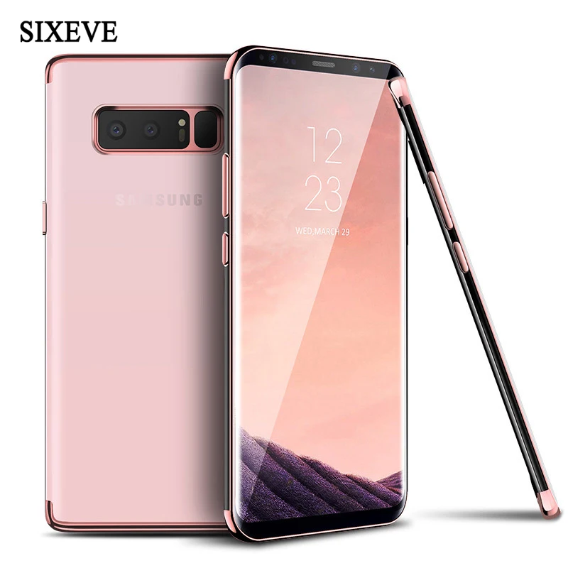 SIXEVE покрытие мягкий чехол из ТПУ с принтом &quotдля Samsung Galaxy S8 + плюс S8Plus Note 8 Note8 A3 A5 A7