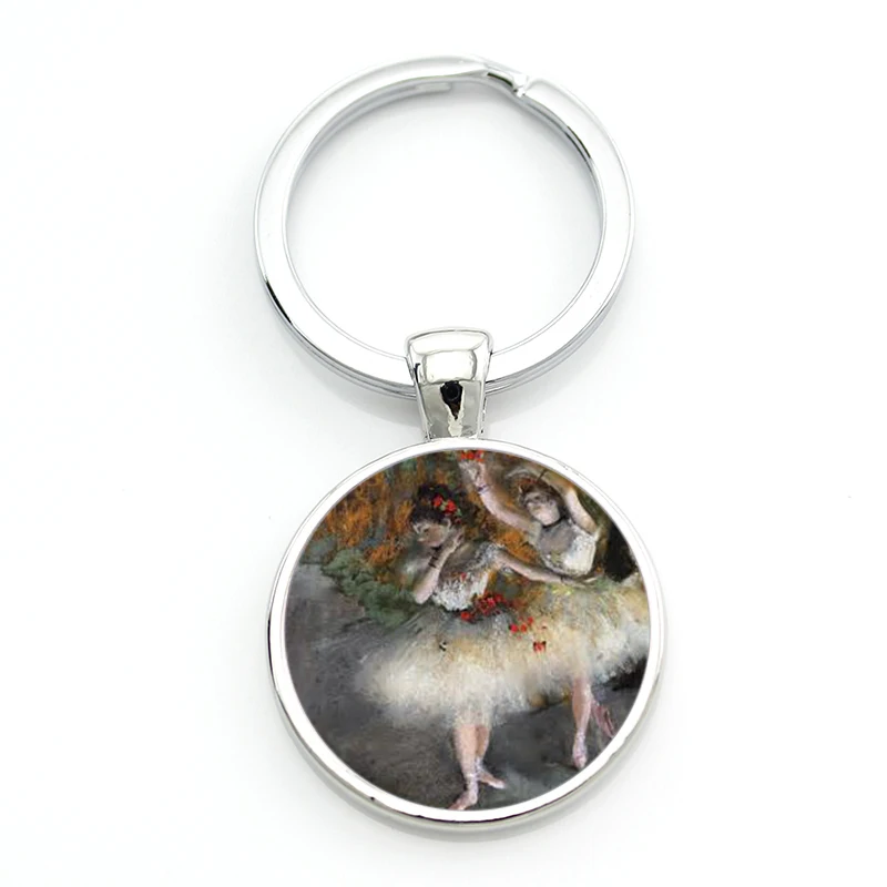 TAFREE Античная откачивание газа танцоров брелок в виде балерины винтажном стиле