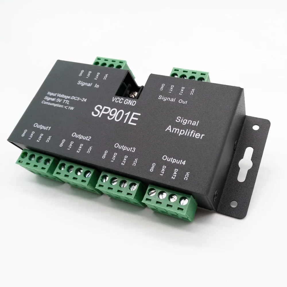 SP901E; 5 групп ttl/SPI усилитель сигнала; DC5-24V вход