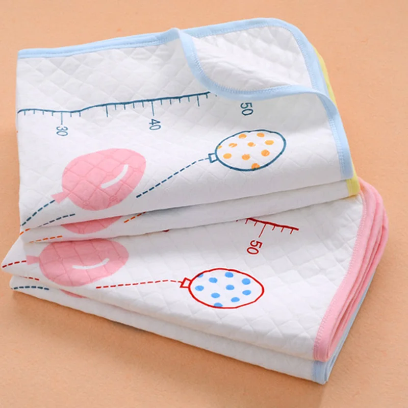 Хлопковые подгузники с принтом маленького кролика переносные непромокаемые