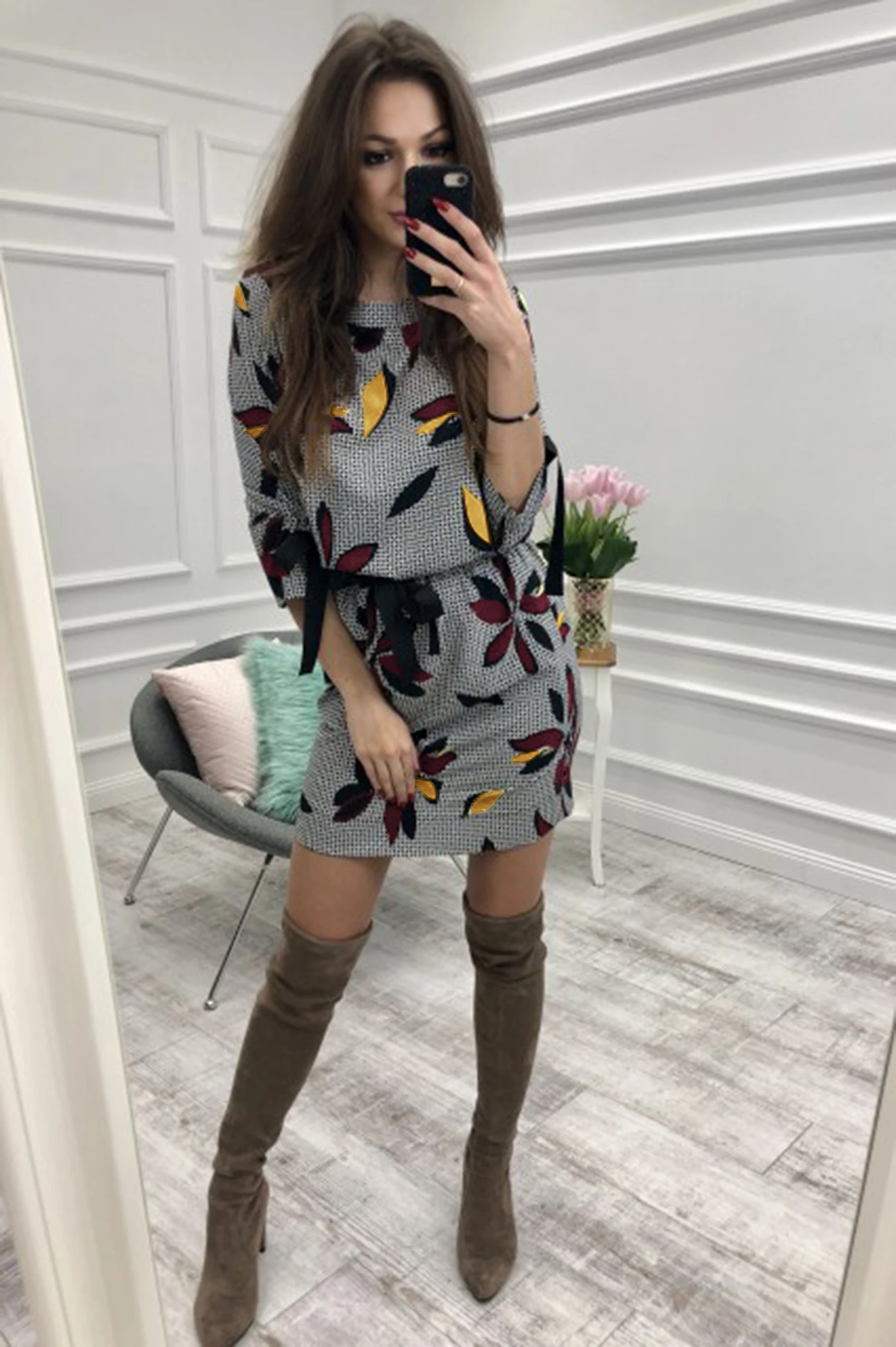 AvoDovA женское платье с принтом 2019 весна лето модные сексуальные мини платья