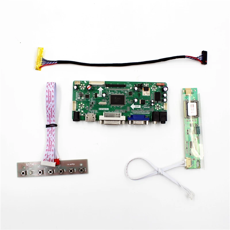 M.NT68676.2A DVI VGA Аудио HDMI совместимая плата ЖК контроллера для LP154WX4 TLC1 1280x800 LP154WX5 CCFL LVDS