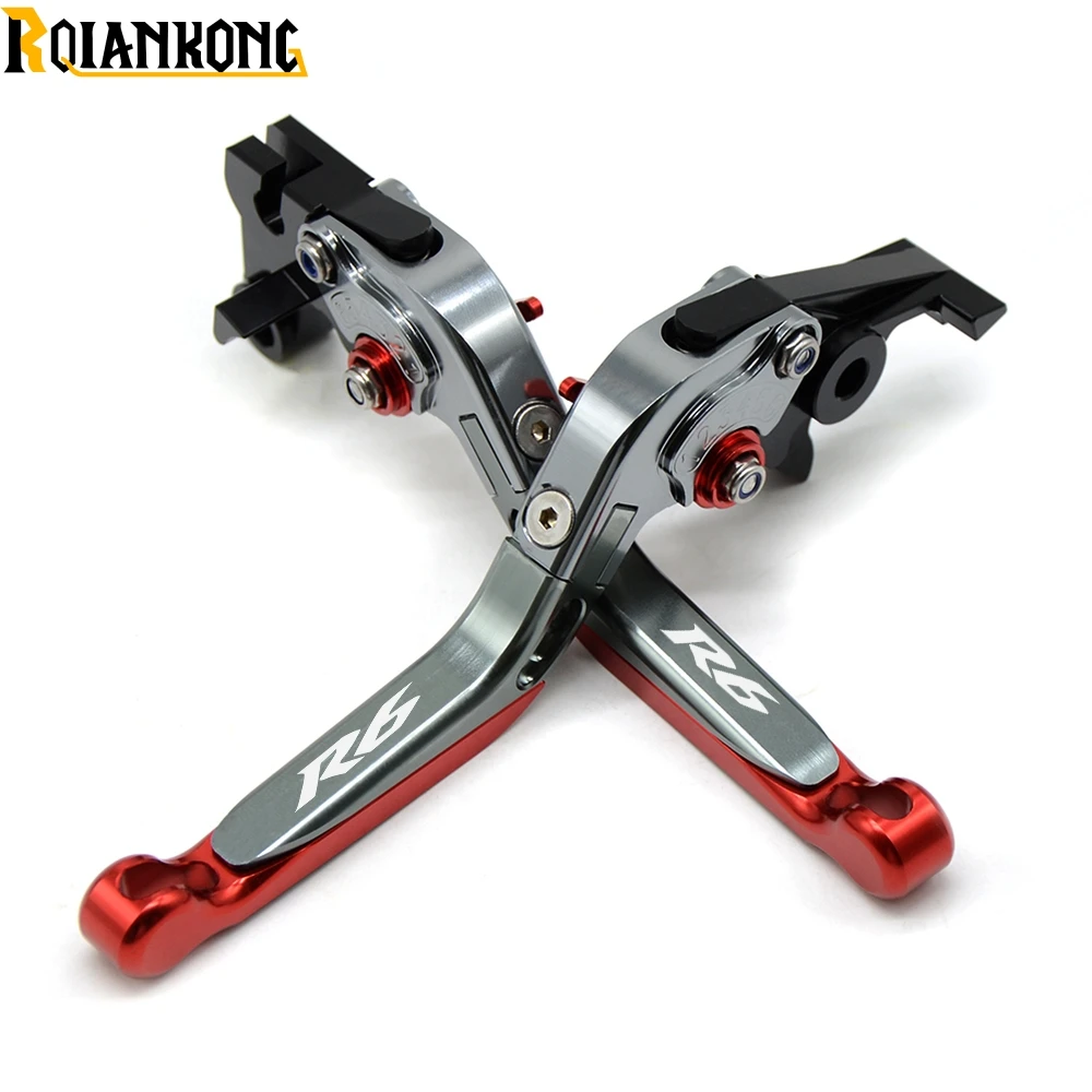 CNC для YAMAHA YZF R6 YZFR6 2005 2016 аксессуары мотоциклов сцепные рычаги мотоцикл