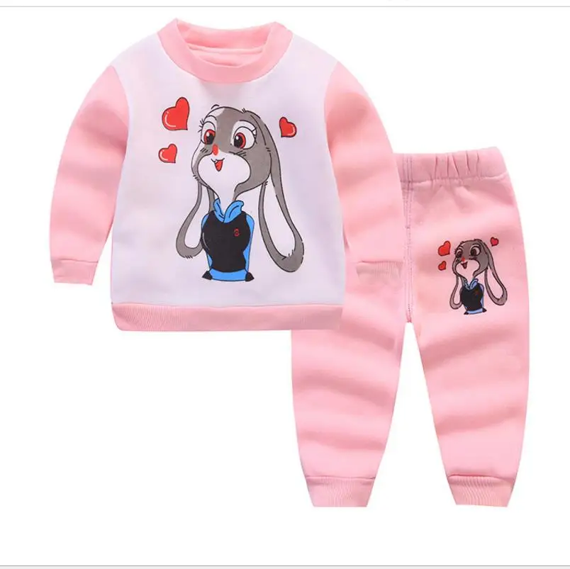 Комплект одежды для маленьких девочек от 1 года до 4 лет комплект теплой зимней