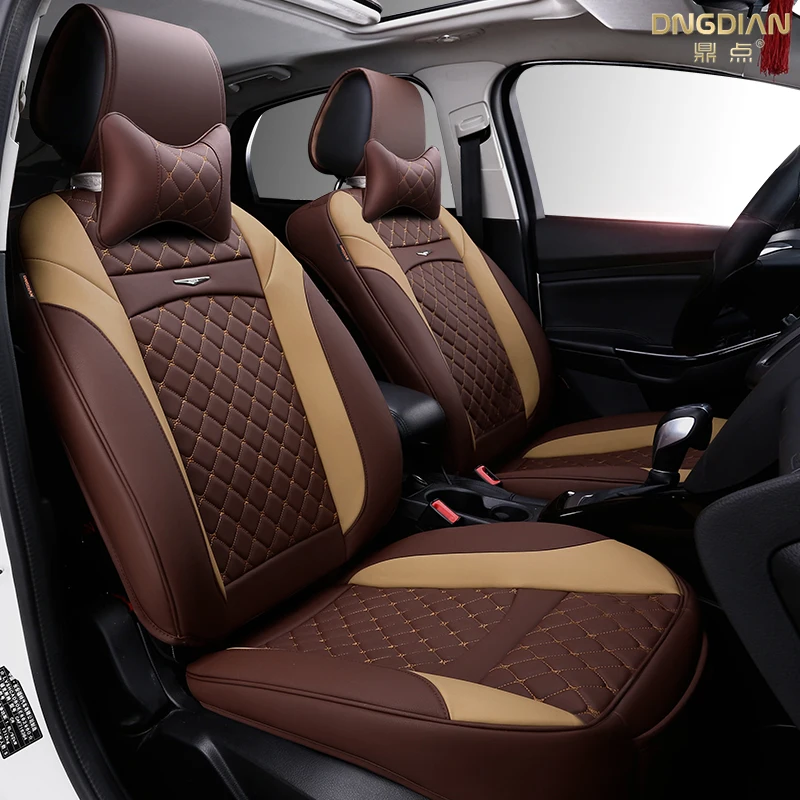 6D Стильный чехол для автомобильного сиденья Toyota Corolla RAV4 Prius Prado Highlander Sienna zelas verso Mark