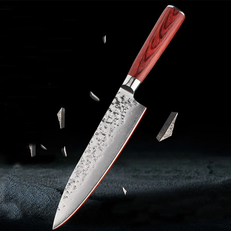 Ножи Liang Da из дамасской стали нож шеф-повара японский кухонный VG10 73 слоя ножи