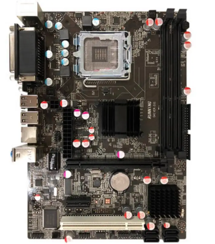Новая настольная материнская плата G41 LGA 771 DDR3 цельная плата|Материнские платы| |