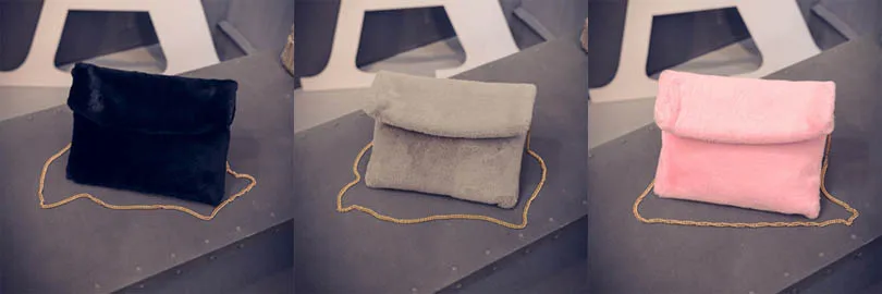 Роскошная женская сумка из искусственного меха, дизайнерская Модная Сумка-клатч, высокое качество, сумка-мессенджер, известный бренд, Женская сумочка, клатчи