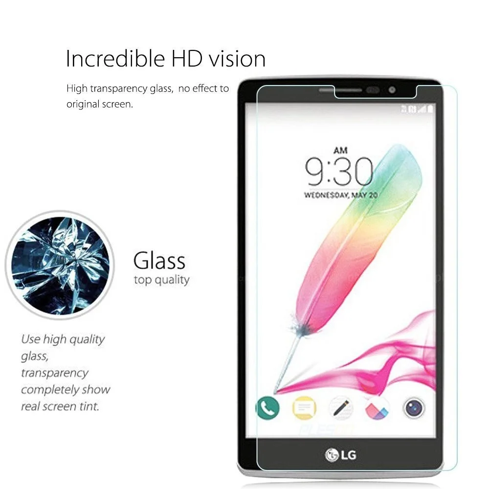 Защитное стекло закаленное 9H для LG G3 G4 G5 G6 Q6 Q6a Plus Stylus 2 Stylo2 X Power K8 K10 LTE | Мобильные
