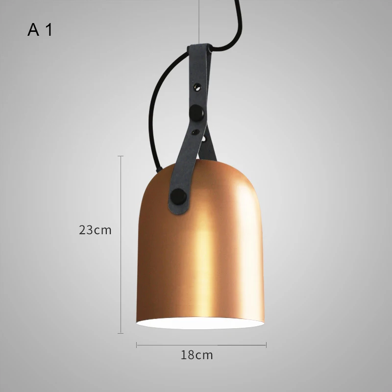 Copper A1 Lamparas de Techo винтажные подвесные светильники, кухонная Подвесная лампа, подвесной светильник в стиле лофт, ретро промышленная лампа, осветительные приборы E27 - Цвет корпуса: Copper A1