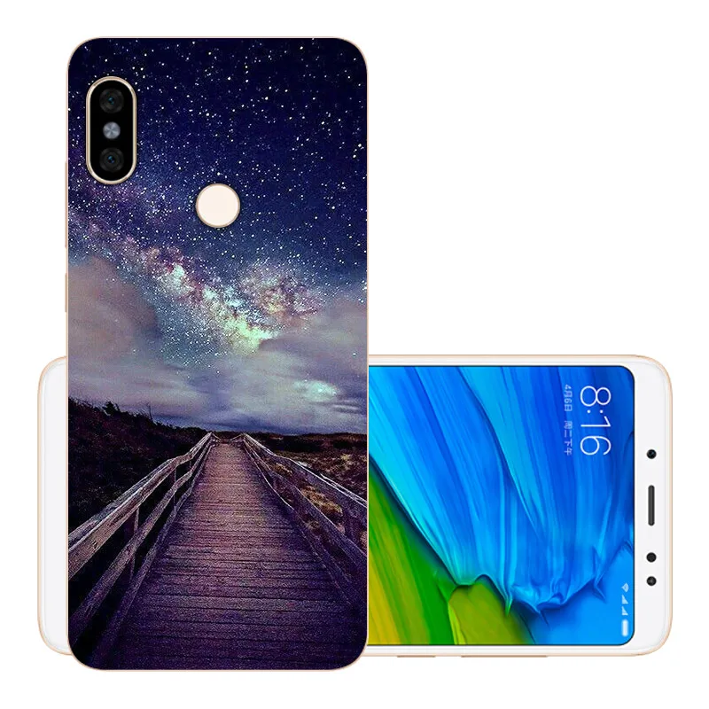 CROWNPRO для Funda Xiaomi Redmi Note 5 чехол для телефона Redmi Note 5 Pro Чехол Силиконовый мягкий TPU Coque Global Redmi Note 5 Чехол - Цвет: XKQ