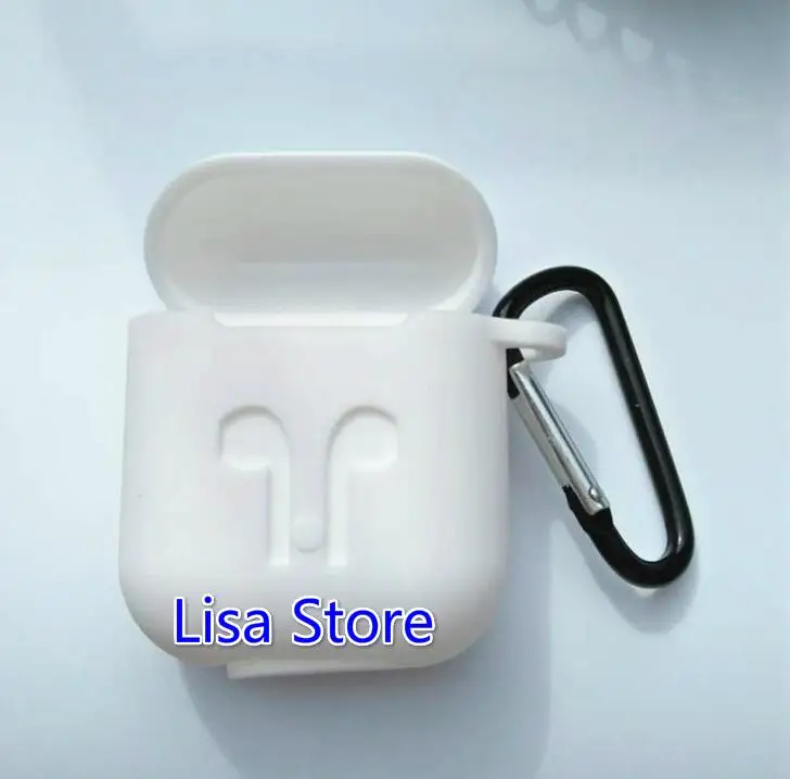 DHL для Apple AirPods защитный Ударопрочный силиконовый чехол с пылезащитной вилкой Розничная упаковка для iPhone 7 Bluetooth наушники