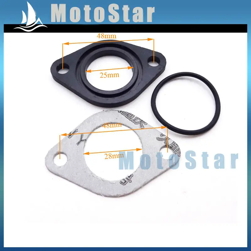 Карбюратор для мотоцикла 26 мм впускная часть карбюратора + прокладка двигателя