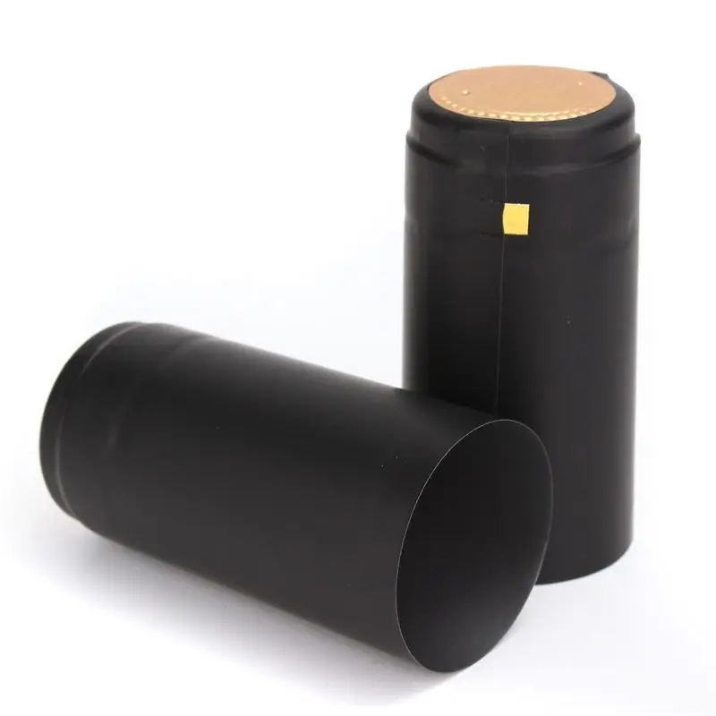 100 pcs/set Wine Bottle Seal Bar Party Supplies Wine Bottle Cover PVC Heat Shrink Cap Barware Accessories for Home Brewing New