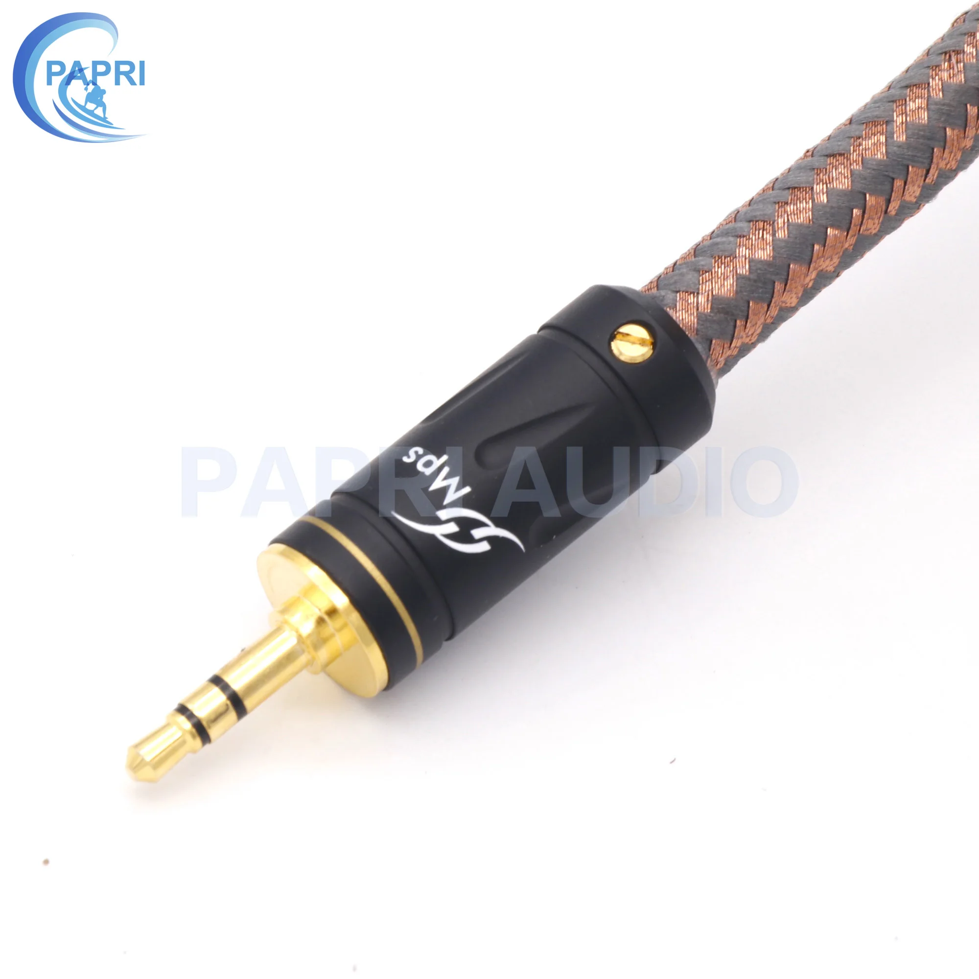 PAPRI MPS QR 3.5MM To RCA Jack кабель 6N 99.99997% OCC до 3 5 мм коаксиальный DIY Male HiFi для усилителя